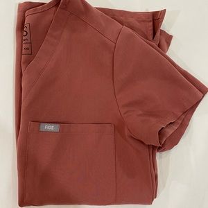 EUC XXS Mauve Catarina Figs Top